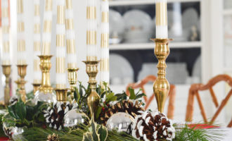 holiday tablescapes on a budget and christmas decor ideas www.homewithkeki.com