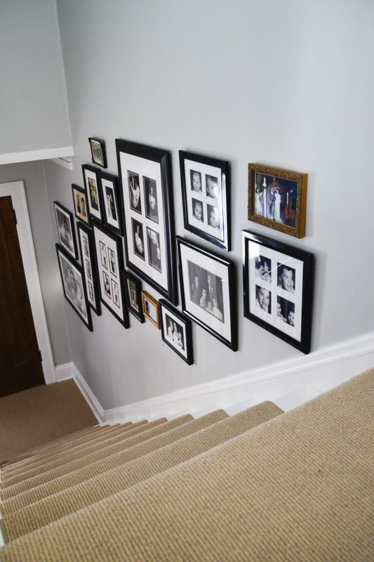 Staircase Gallery Wall Tips - Interiors - Home with Keki