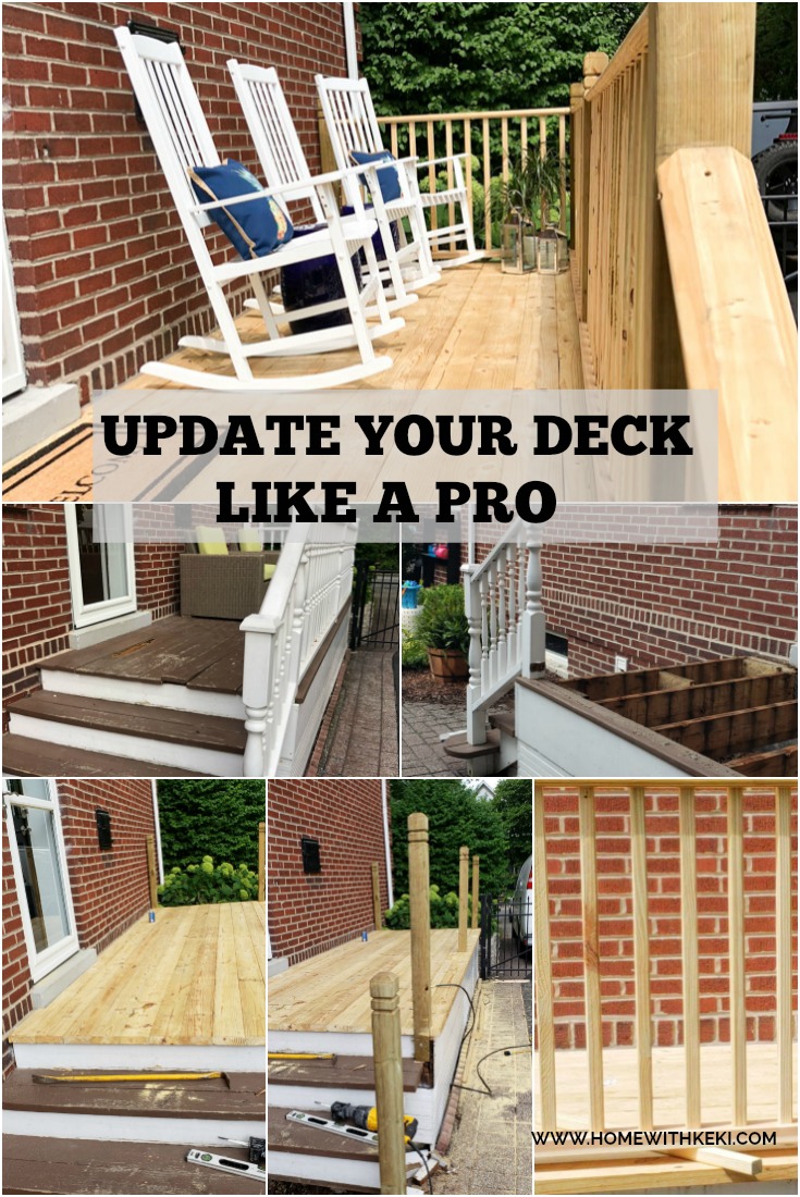 How To Do A Deck Repair - Deck Improvements - Home with Keki