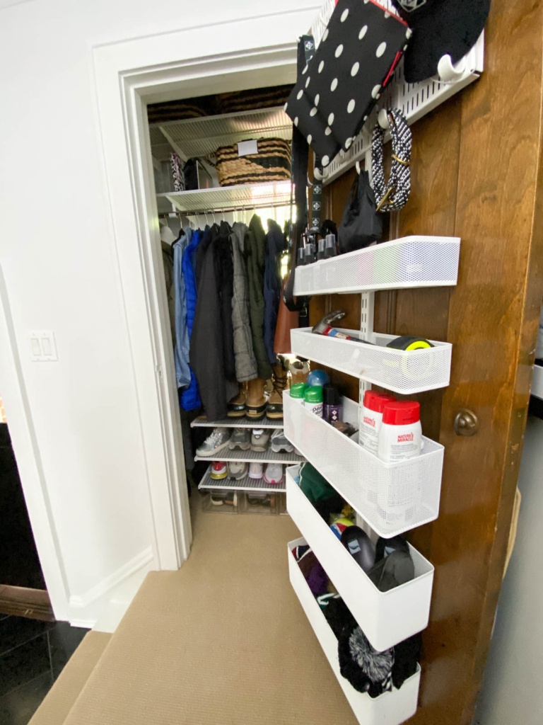 Entryway Coat Closet Organization - Home with Keki