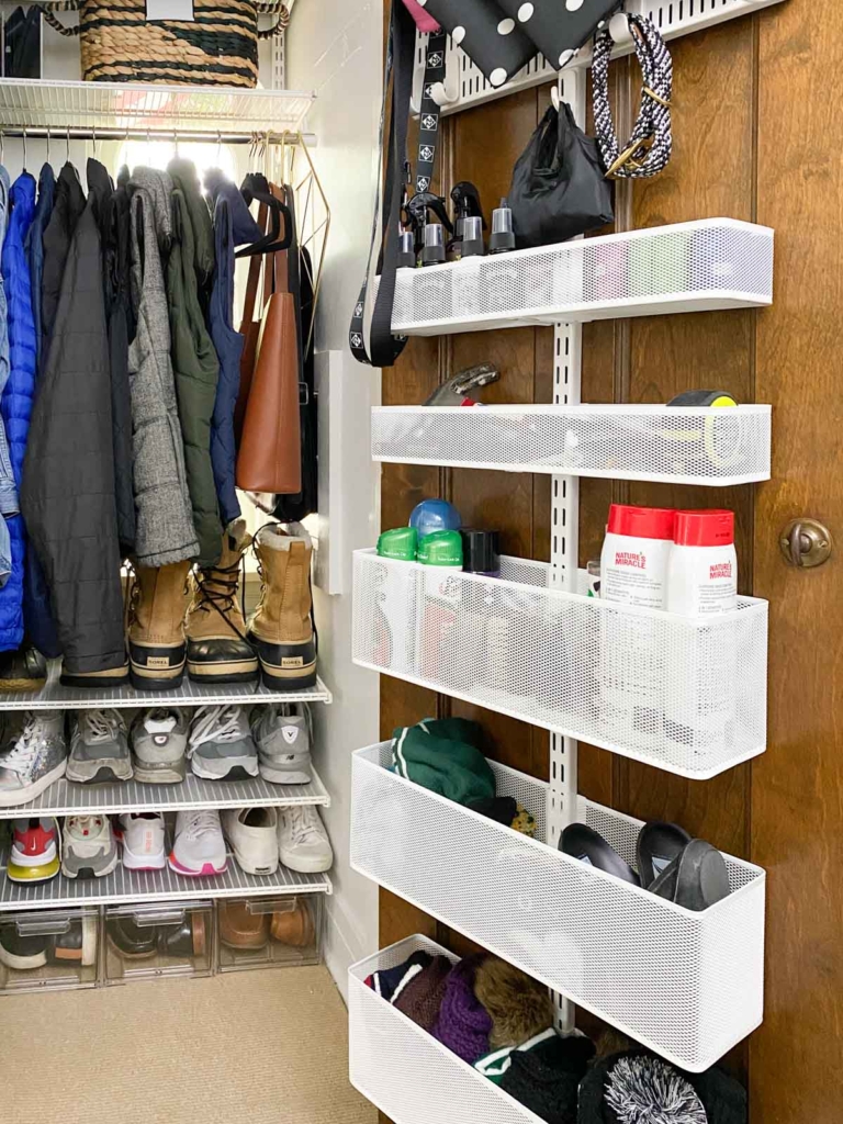 Entryway Coat Closet Organization - Home with Keki